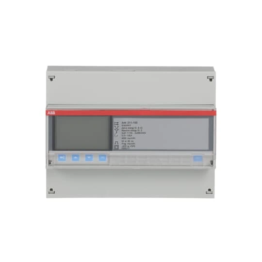 A44 211-100, licznik energii elektrycznej, 3 faz, przekł, en. czynna+bierna, klasa dokł B(1), seria Bronze
