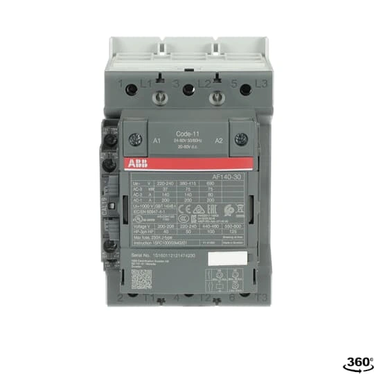 Stycznik AF140-30-11-11 24-60V a.c./d.c, 3P, 1NO+1NC