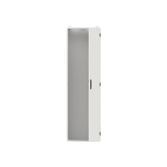TW212S obudowa szara stojąca, 288M, IP55, 850A, II klasa, 1850x550x350mm (WxSxG) | pusta | drzwi pełne | brak N+PE