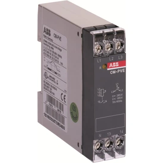 CM-PVE przekaźnik monitorujący 1n/o, L1,2,3=320-460VAC