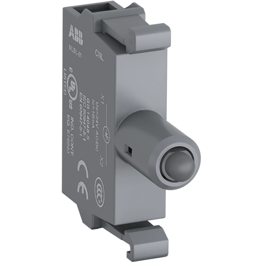 MLBL-01W blok oświetleniowy biały, 24V AC/DC, zintegrowany LED, biały