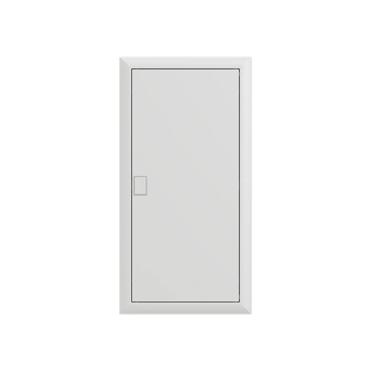 UK648E3 obudowa biała p/t, 48M, IP30, 63A, II klasa, 747x384x97mm (WxSxG) | szyny DIN | drzwi pełne | N+PE śrubowe