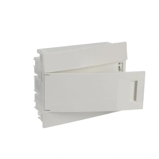 41A12X11A obudowa biała p/t, 12M, IP41, 63A, II klasa, 250x320x107mm (WxSxG) | szyny DIN | drzwi pełne | N+PE śrubowe