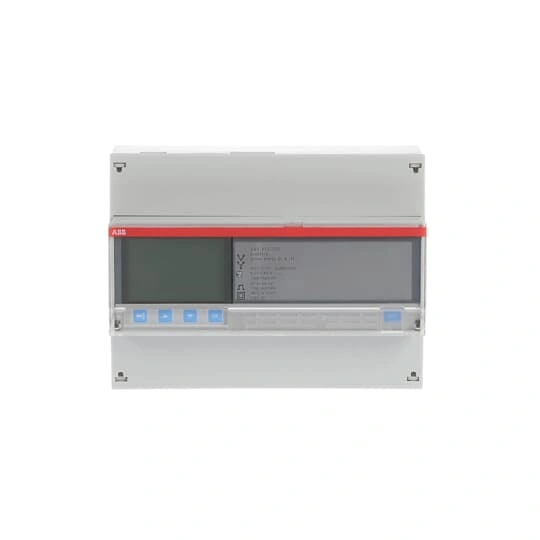 A43 112-100, licznik energii elektrycznej, 3 faz, bezpośr do 80A, en. czynna, klasa dokł B(1), Modbus/RS485, seria Steel