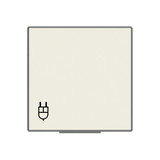 8588.1 BL POKRYWA GNIAZDA SCHUKO Z PODŚWIETLENIEM