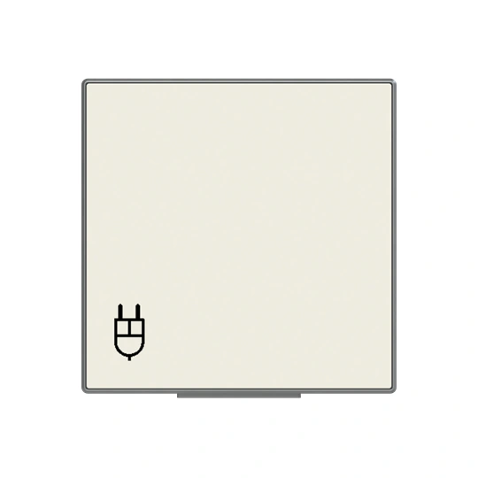 8588.1 BL POKRYWA GNIAZDA SCHUKO Z PODŚWIETLENIEM