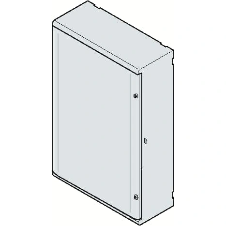 GMB2O obudowa szara n/t, 54M, IP66, II klasa, 550x460x260mm (WxSxG) | pusta | drzwi pełne | brak N+PE