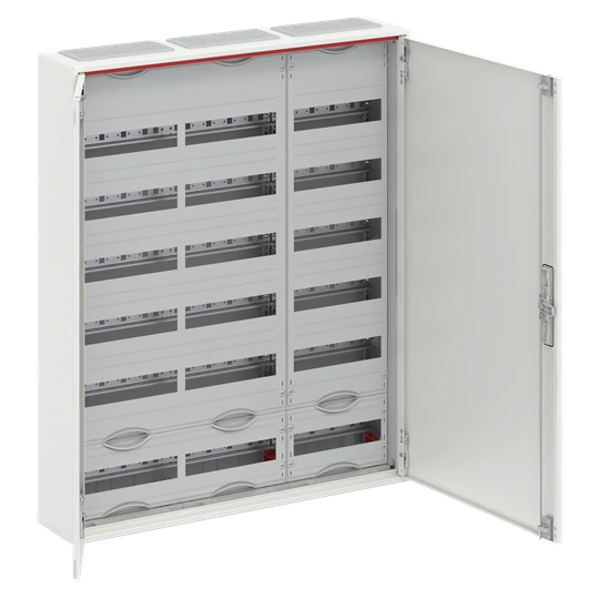 CA36V obudowa biała n/t, 216M, IP44, 125A, II klasa, 950x800x160mm (WxSxG) | szyny DIN | drzwi pełne | N+PE bezśrubowe