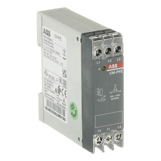 CM-PFE przekaźnik monitorujący 1c/o, L1-L2-L3=208-440VAC