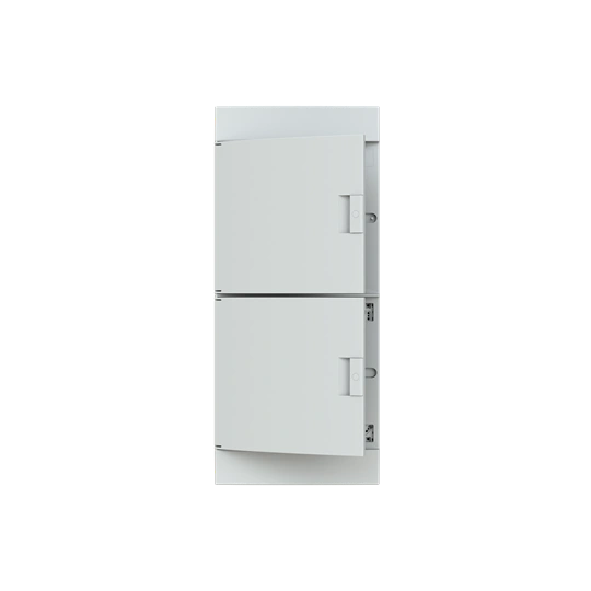 41A12X41 obudowa biała p/t, 48M, IP41, 100A, II klasa, 735x320x107mm (WxSxG) | szyny DIN | drzwi pełne | brak N+PE