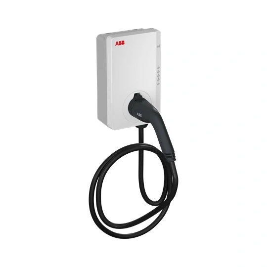 Terra AC W22-G5-R-0 wallbox Typ 2, 22kW, przewód 5m, zasilanie z 3 faz/32A, Bluetooth, Wi-Fi, Ethernet, z czytnikiem RFID