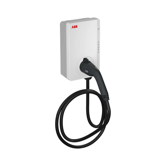 Terra AC W22-G5-R-C-0 wallbox Typ 2, 22kW, przewód 5m, zasilanie z 3 faz/32A, Bluetooth, Wi-Fi, Ethernet, z czytnikiem RFID, modem GSM/4G