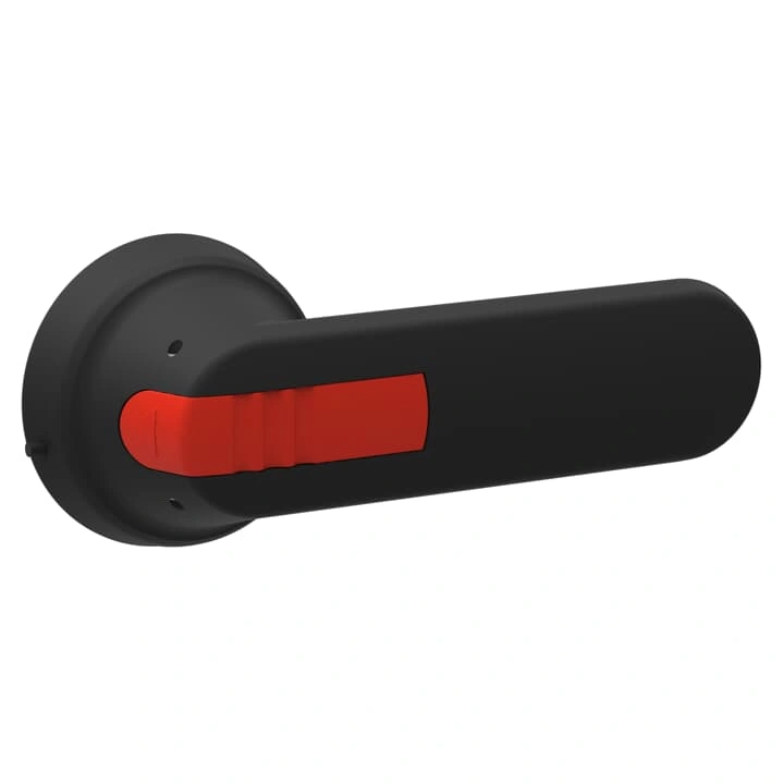 OHB125J12 Rączka czarna IP65, długość 125mm, na wałek 12mm, oznaczenie: I-0, ON-OFF, blokada kłódkowa w pozycji OFF, blokada ot