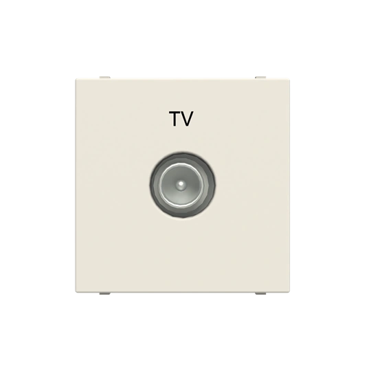 N2250.7BL | gniazdo TV typ M końcowe 2M | Zenit White