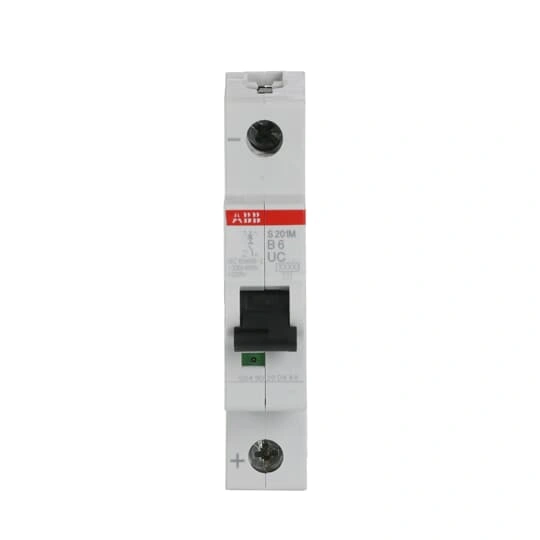 S201M-B6UC wyłącznik nadmiarowo-prądowy | 1P | char. B | 6A | 10kA | AC/DC |