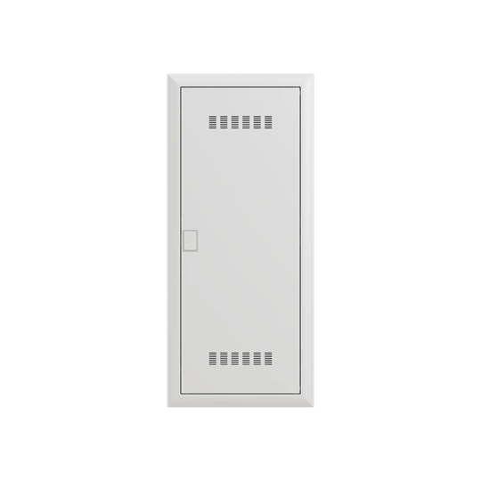 UK660MV obudowa biała p/t, IP30, 63A, II klasa, 872x384x97mm (WxSxG) | media | drzwi wentylowane | brak N+PE
