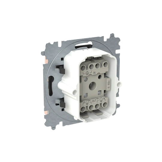 ZONI pudrowy beżowy łącznik schodowy z klawiszem, IP44 3559T-A06940 242