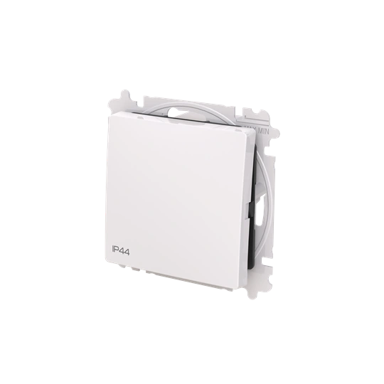 ZONI biały łącznik krzyżowy z klawiszem, IP44 3559T-A07940 500
