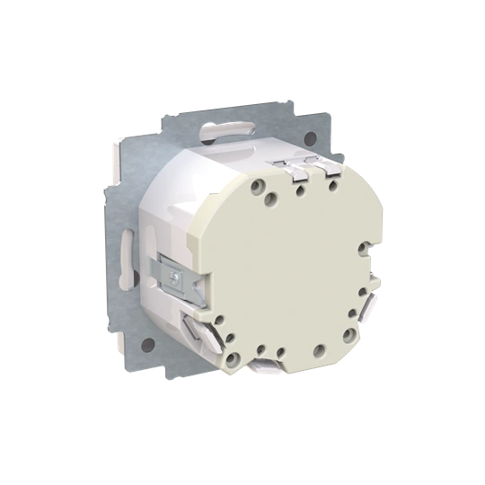ZONI biały gniazdo z bolcem i RCD 5526T-A02369 500