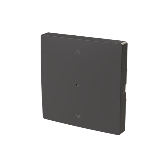 ZONI czarny matowy klawisz pojedynczy roletowy 1/1 do ABB-free@home 6220T-A01002 237