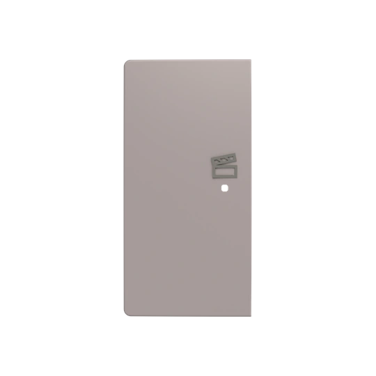 ZONI szary beżowy klawisz podwójny lewy światło 1/2 do ABB-free@home 6220T-A21003 244