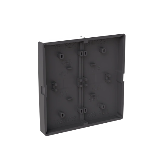 ZONI czarny matowy smart switch 2-klawiszowy 6221T-A01010 237