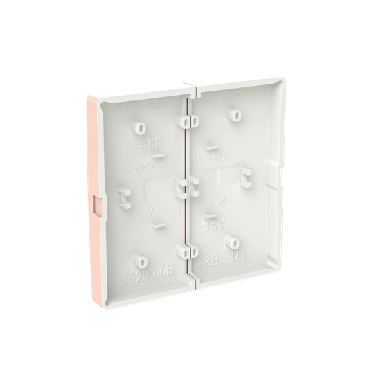 ZONI pudrowy beżowy smart switch 2-klawiszowy 6221T-A01010 242