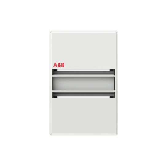 1SLM002404A0000 obudowa biała n/t, 4M, IP40, II klasa, 160x95x65mm (WxSxG) | szyny DIN | brak drzwi | GWT=650