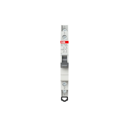 E211-25-20 łącznik manewrowy 25A 2NO 250VAC