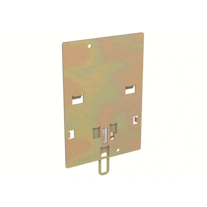 KIT DIN50022 XT1 4p PLATE DIN wspornik