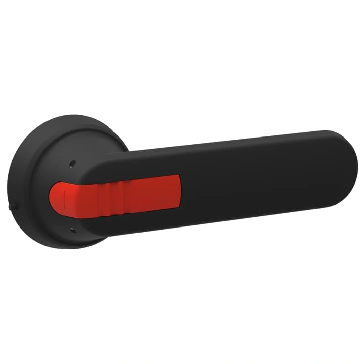 OHB145J12 Rączka czarna IP65, długość 145mm, na wałek 12mm, oznaczenie: I-0, ON-OFF, blokada kłódkowa w pozycji OFF, blokada ot