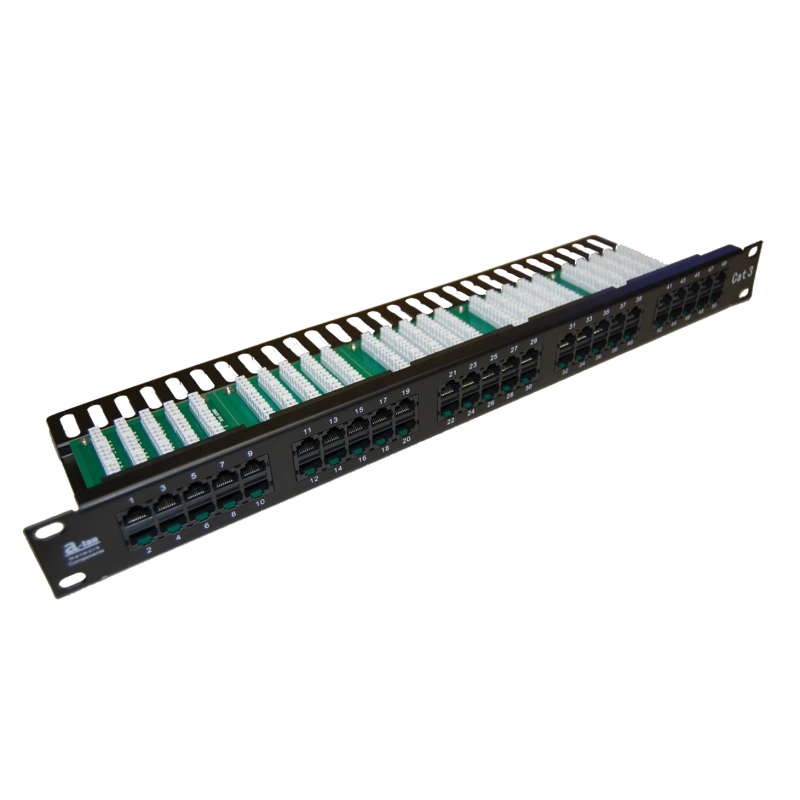 Patch-panel krosowy ISDN 50 portów LSA kat.3 ALANTEC - PK007