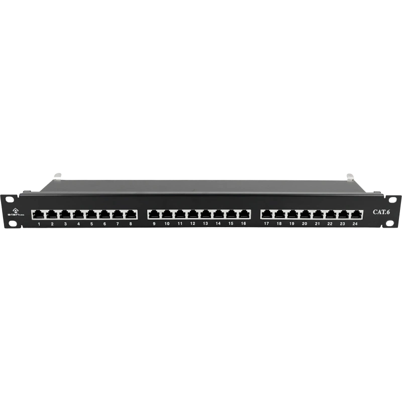 Patch panel STP ekranowany 24 porty LSA kat.6 ALANTEC