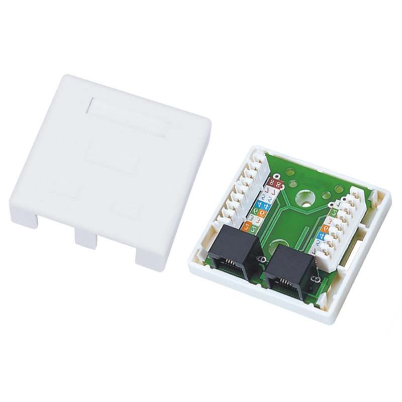 gniazdo natynkowe UTP kat.6 2xRJ45 ALANTEC