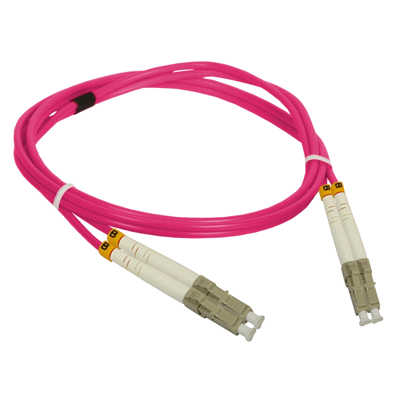 Patch cord MM OM4 LC-LC duplex 50/125 5,0m