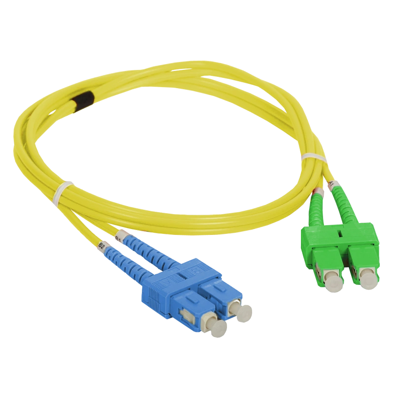 FO Patch cord SC/APC-SC duplex SM 9/125 2,0m