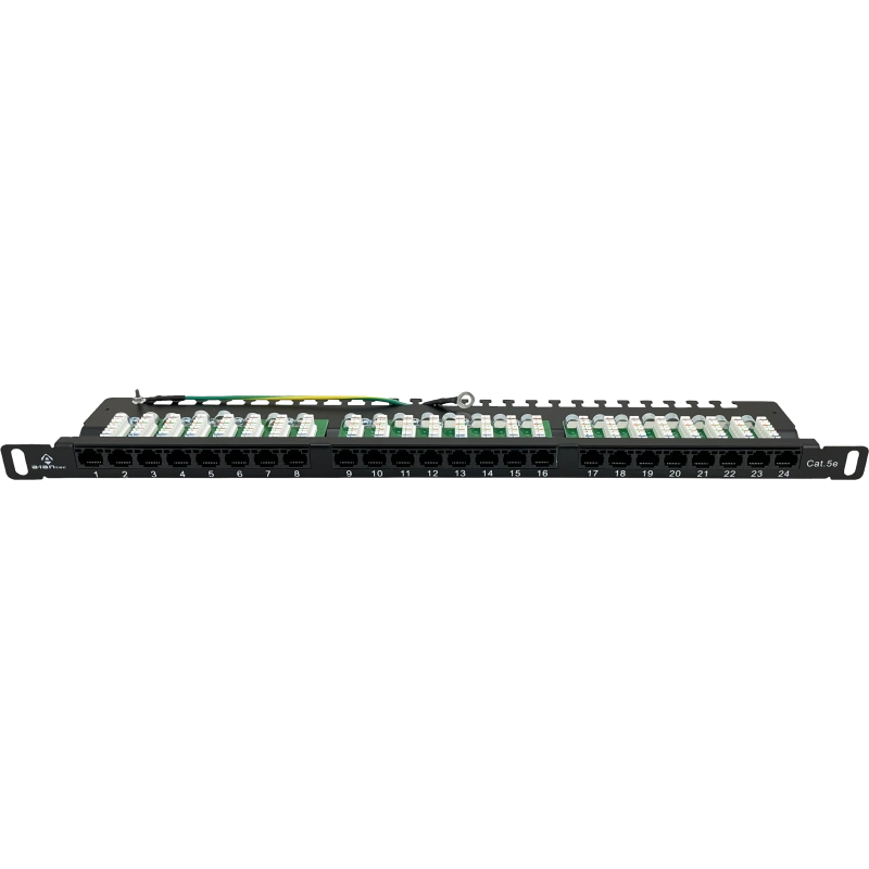 Patch panel OPTIMUM UTP kat.5e 24 porty LSA 0.5U ALANTEC
