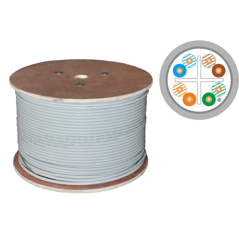 FTP kat.6 PVC 4PR Eca 305m Q-LANTEC - 10 lat gwarancji