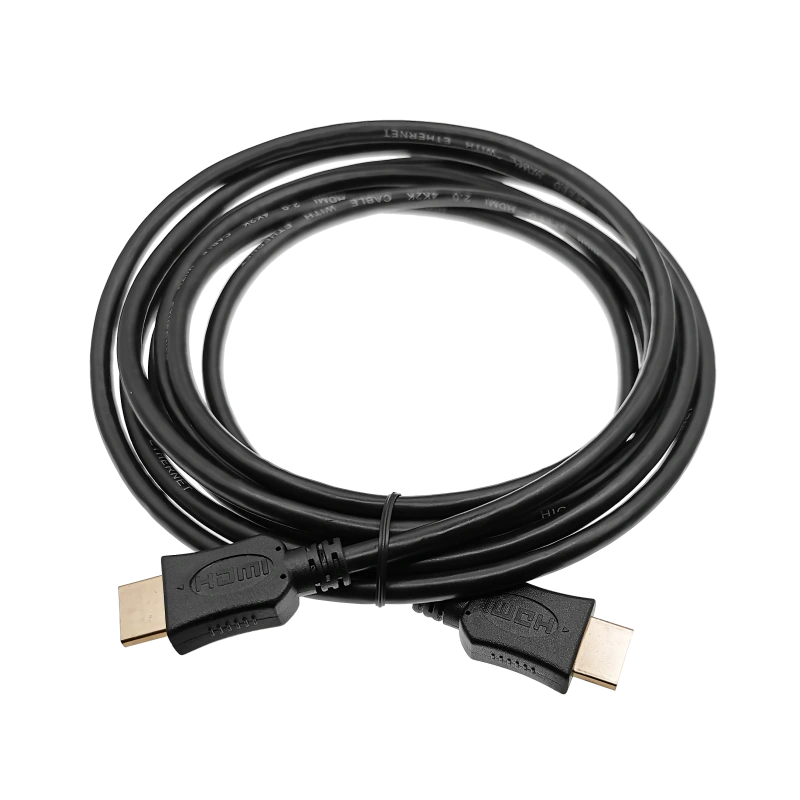 Kabel HDMI 2m v2.0 High Speed z Ethernet - ZŁOCONE złącza AVIZIO POWER