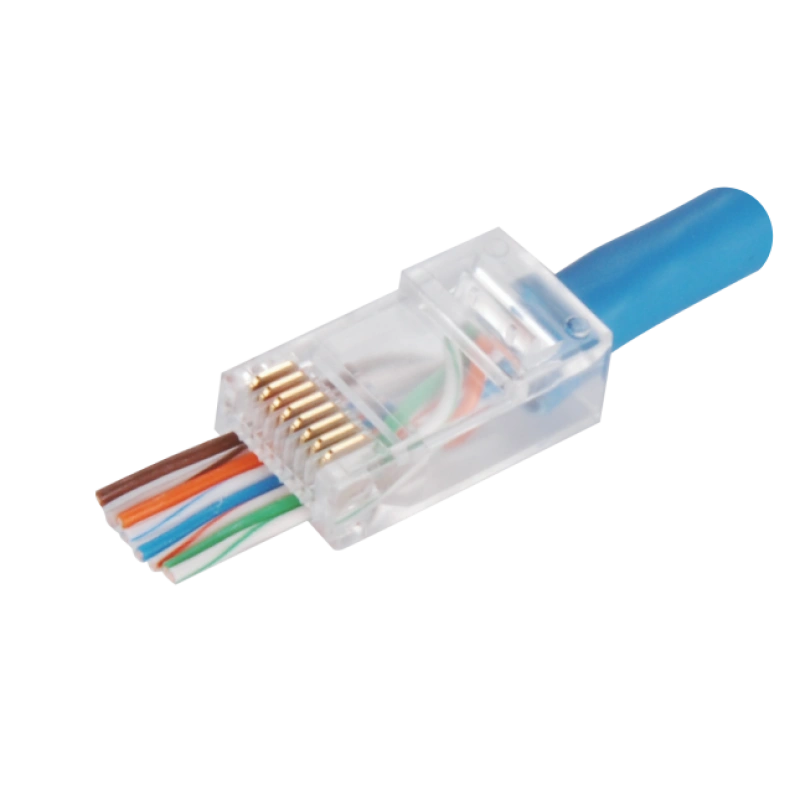 Wtyk przelotowy RJ45 UTP kat.5e (op.100 szt) ALANTEC