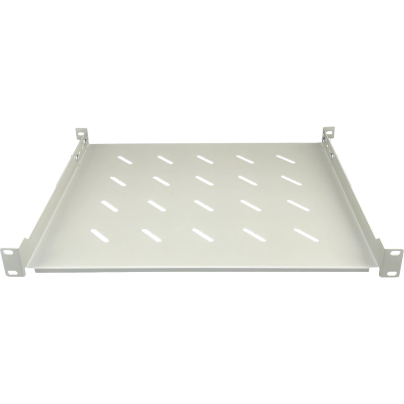 Półka stała 19" 1U głęb. 350mm, szary, 4 punkty mocowania ALANTEC
