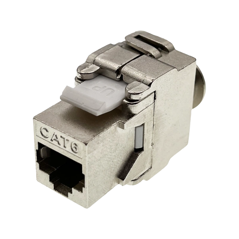 gniazdo keystone RJ45 STP kat. 6 beznarzędziowe ekranowane Q-LANTEC