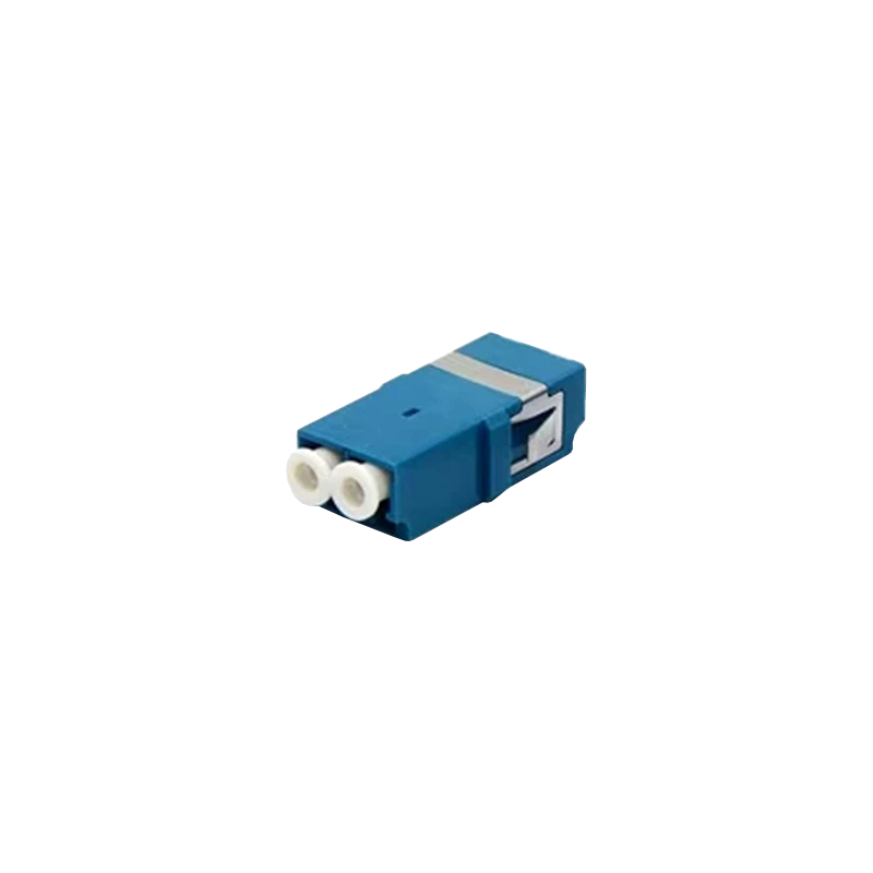 Adapter światłowodowy bezkołnierzowy jednomodowy SM LC duplex ALANTEC