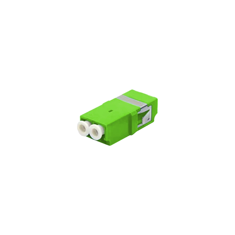 Adapter światłowodowy bezkołnierzowy jednomodowy SM LC/APC duplex ALANTEC