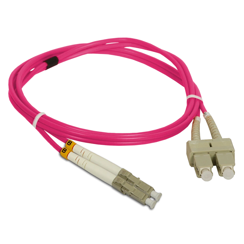 Patch cord MM OM4 LC-SC duplex 50/125 2,0m ALANTEC