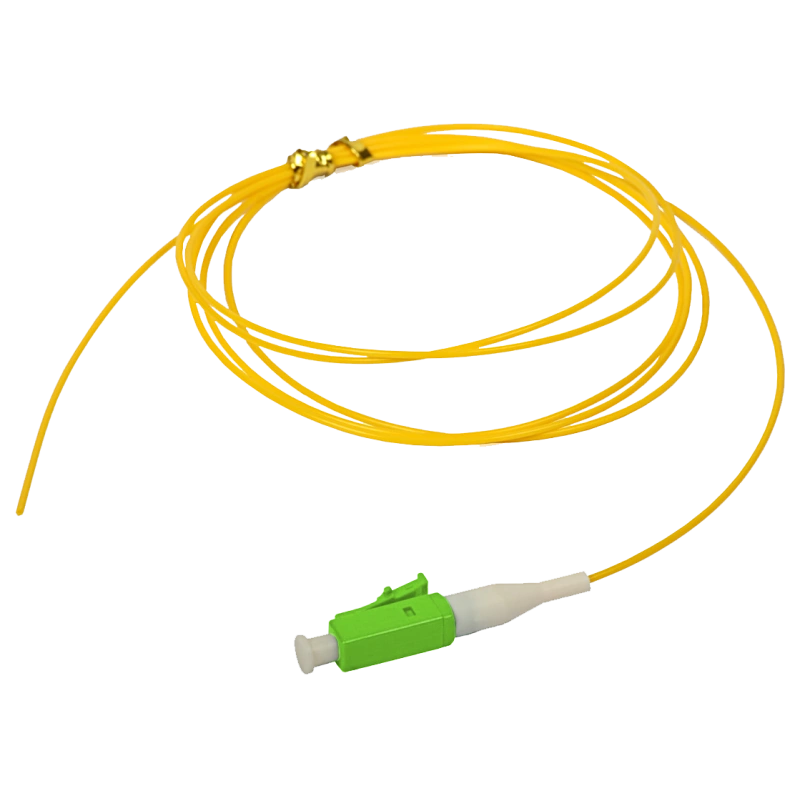 Pigtail SM 1J 9/125 (G.657.A1) wtyk LC/APC dł. 2m LSOH ALANTEC