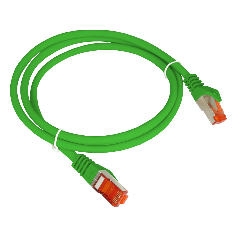 Patch-cord FTP kat.6 PVC 3,0m zielony ALANTEC