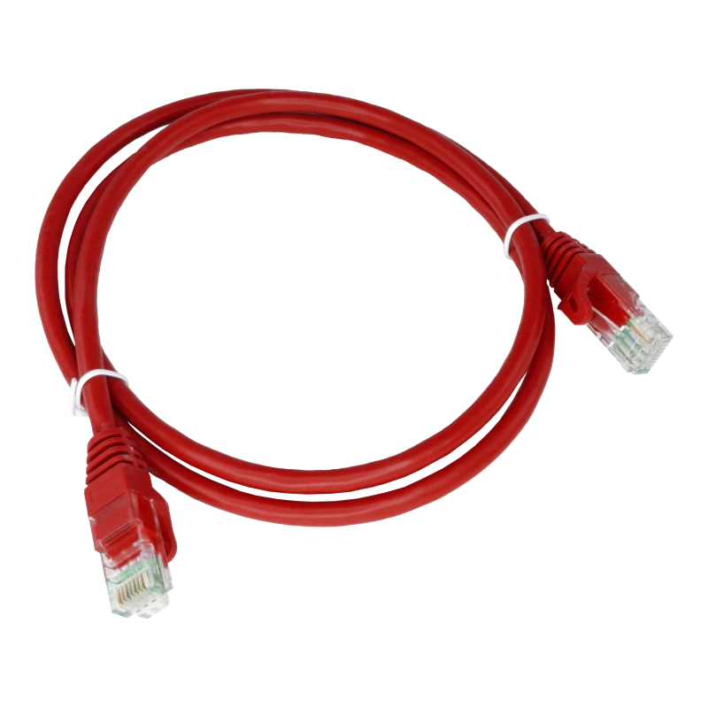 Patch-cord UTP kat.6 PVC 3,0m czerwony ALANTEC