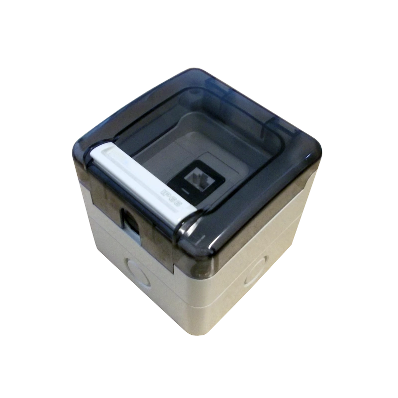 gniazdo hermetyczne, szczelne 1x RJ45, IP66 natynkowe (niewyposażone) ALANTEC