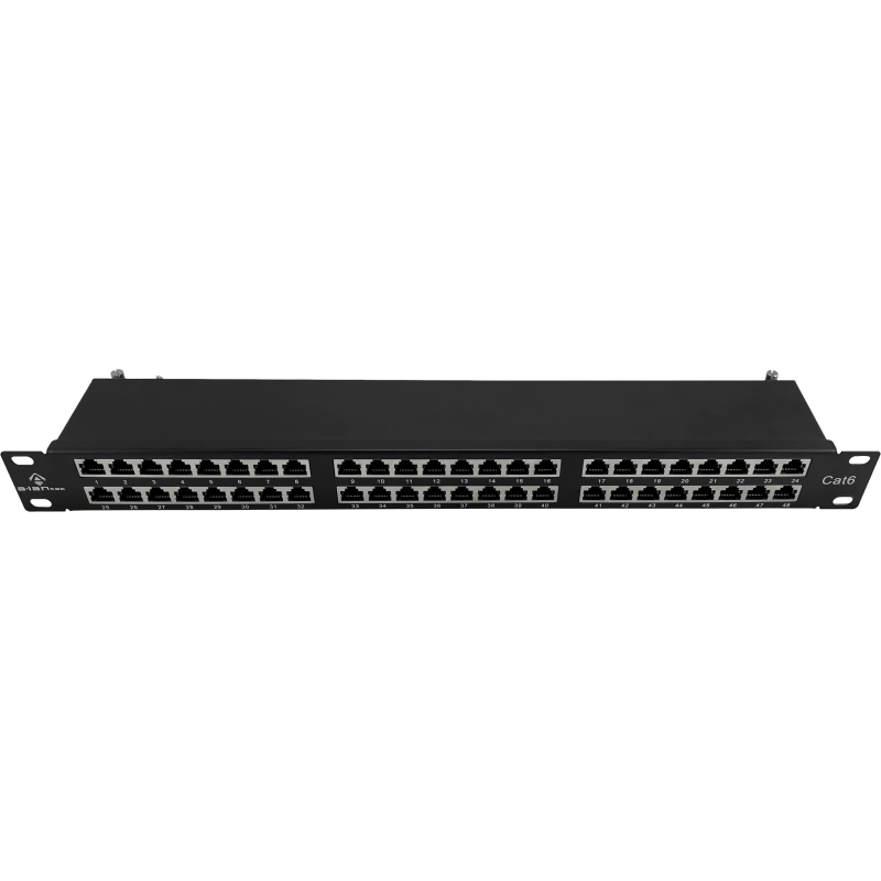 Patch panel STP kat.6, 48 portów, IDC ALANTEC